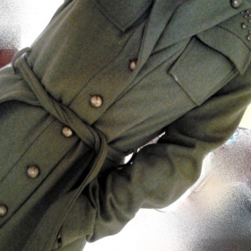 Khaki Army kabát Only - foto č. 1