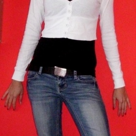 Bílé bolerko Terranova