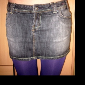 Šedá sukně neznačková