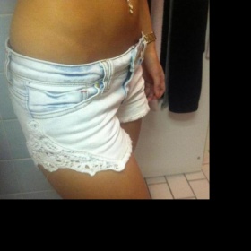 Modré riflové šortky Tally Weijl - foto č. 1