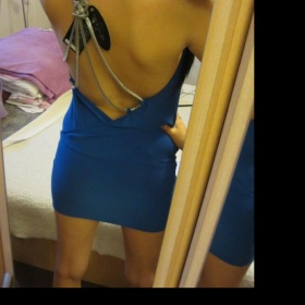 Modré Šaty Comtessa