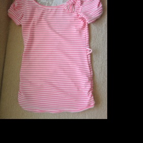 Růžový Top s krajkou neznačkové