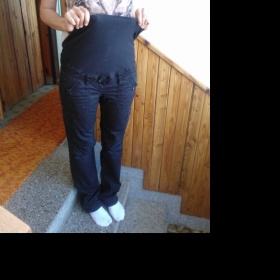 Black Těhotenské kalhoty H&M - foto č. 1