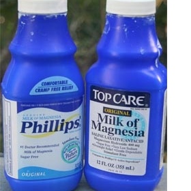 Milk of magnesia na mastnou pleť