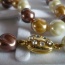 Náhrdelník z pravých říčních perel s kamínkama swarovski neznačková - foto č. 3