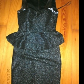 ČERNO-STŘÍBRNÉ Šaty TALLY WEIJL