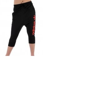 Černá 3/4 kalhoty Adidas