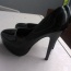 Černé lodičky na vysokém podpatku Neznačkové - foto č. 2