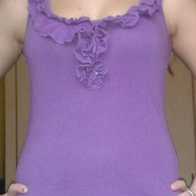 Fialový nátělník Terranova