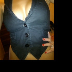 Černá vesta Ann Christine