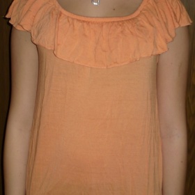 Oranžové tričko H&M