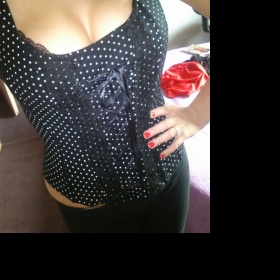 Černý  korzet Select