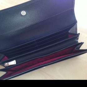 Čierna luxusná kožená  penaženka Furla - foto č. 1