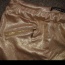 Zlatá sukně mini Fishbone - foto č. 3