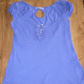 Fialové tričko Terranova