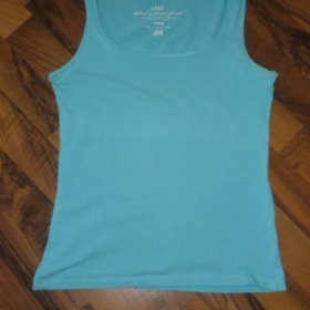 Modré sportovní tílko H&M