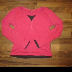 Růžové triko Neznačkové