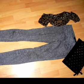 ŠEDÉ kalhoty TALLY WEIJL