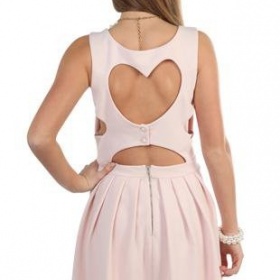 Růžové šaty Ebay - foto č. 1