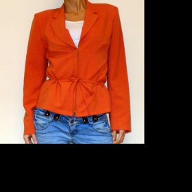 Oranžový kabátek Eliot Fashion - foto č. 1