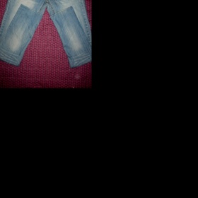 Modré kalhoty Fishbone