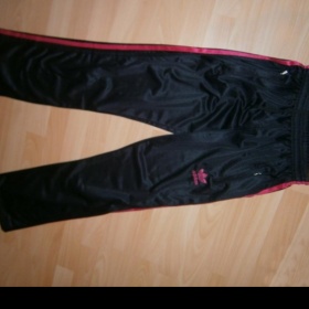 Černo růžové tepláky Adidas