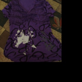 Fialovočerná halenka Neznačková