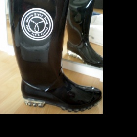 Černé holinky Calvin Klein - foto č. 1