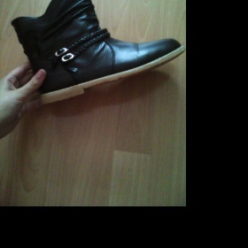 ČERNÉ  nízké Boty neznačkové