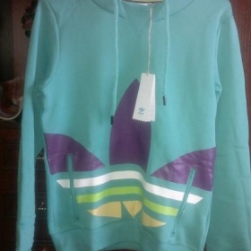 Modrá mikina Adidas originals