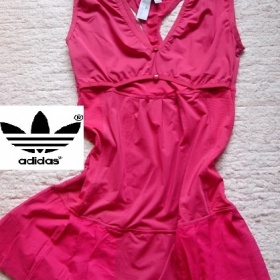 Růžové  šaty Adidas - foto č. 1