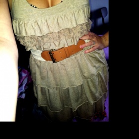 Hnědé šatičky Tally weijl