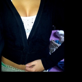 Černé triko New Yorker