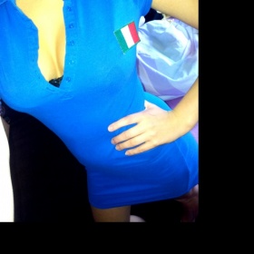 Modré šaty Tally weijl