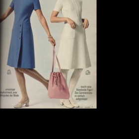 Retro móda v časopise Burda