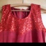Červené šaty s flitry Millenium - foto č. 2