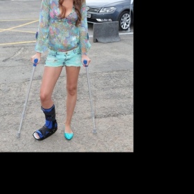 Kraťasy a tunika Agáty Hanychové