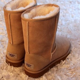 Hnědé válenky UGG - foto č. 1