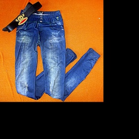 Modré kalhoty Takko - foto č. 1
