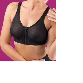 Černá pooperační podprsenka Lipoelastic - foto č. 1