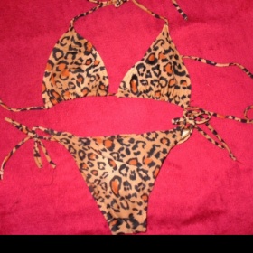 Tygrované  plavky neznačková