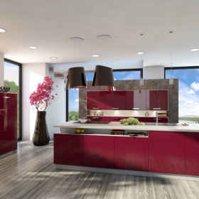 Barva obývacího pokoje Oresi