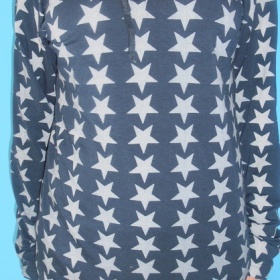 Černá mikina s hvězdičkama Grande Tragone