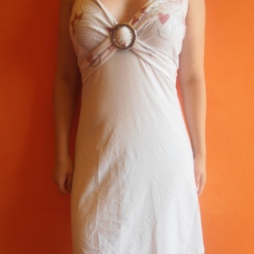 Bílé šatky Ambitionfly