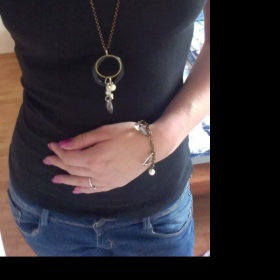 Řetízek s náramkem neznačková