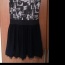 Černo - šedé krátké šaty Fishbone - foto č. 2
