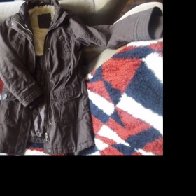 Hnědá podzimní Parka HM