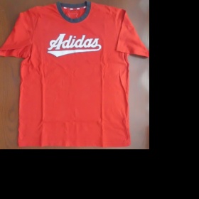 Červené tričko Adidas - foto č. 1