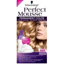 Jantarově plavá barva na vlasy