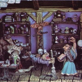 Čarodějnický obchod na Uherskohradišťsku